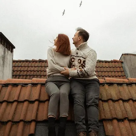 شقة Elite Rooftop With A View Of The Old Town غدانسك